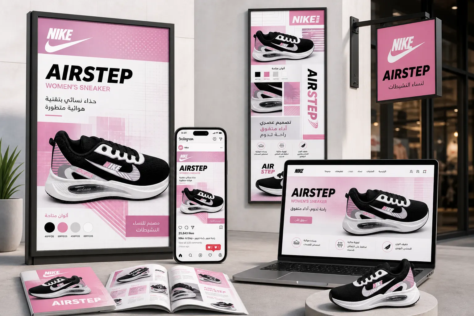 Nike AirStep Bloom Edition — Concept — القاهرة